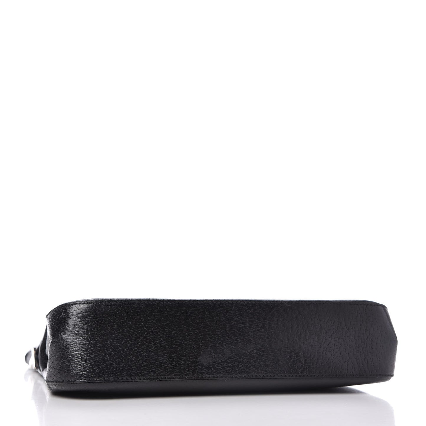 Calfskin Bamboo Baguette Shoulder Bag Black