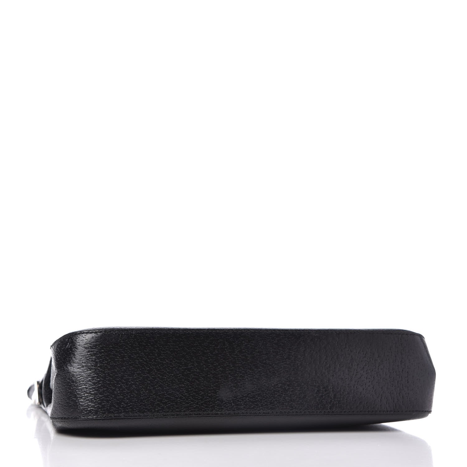 Gucci Calfskin Bamboo Baguette Shoulder Bag Black 4 of 10