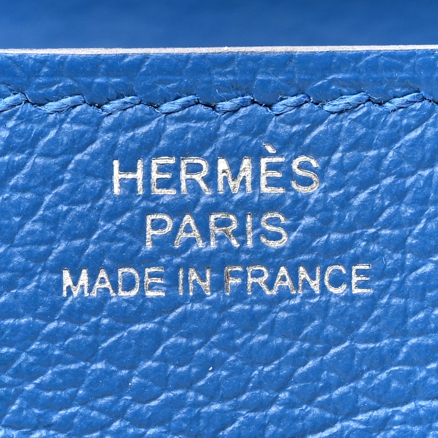 Hermes Evercolor Kelly To Go Wallet Bleu France 6 of 10