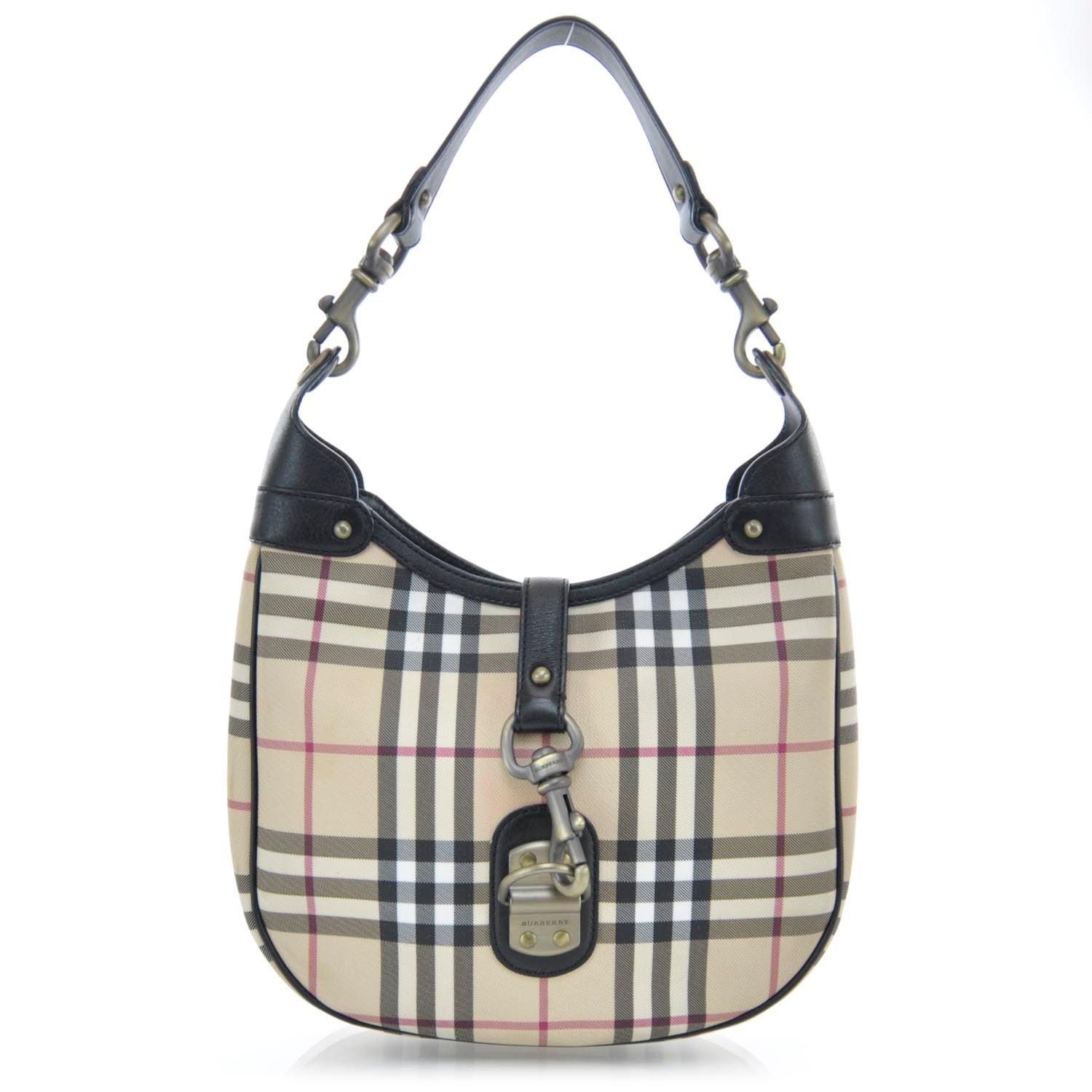Burberry House Check Hobo 1 of 9