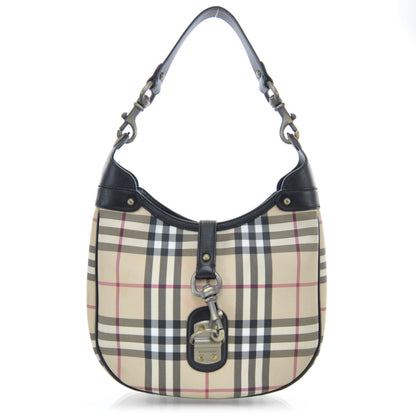 Burberry House Check Hobo 1 of 9