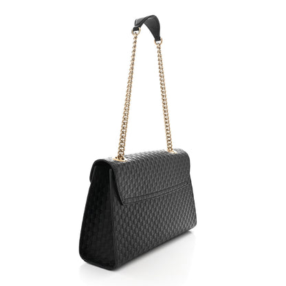 Gucci Microguccissima Medium Emily Chain Shoulder Bag Black 3 of 11