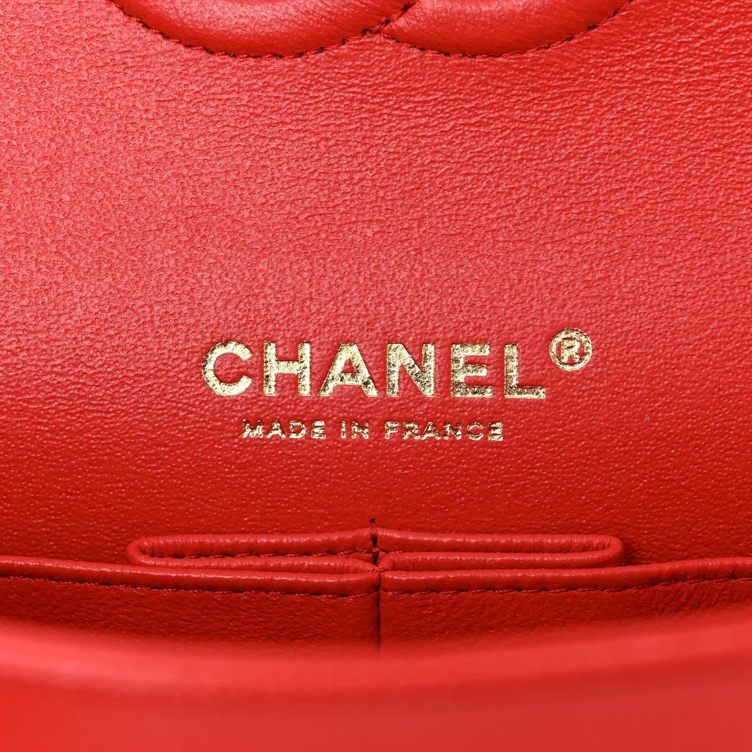 Chanel Caviar Quilted Small Double Flap Red 6 of 10
