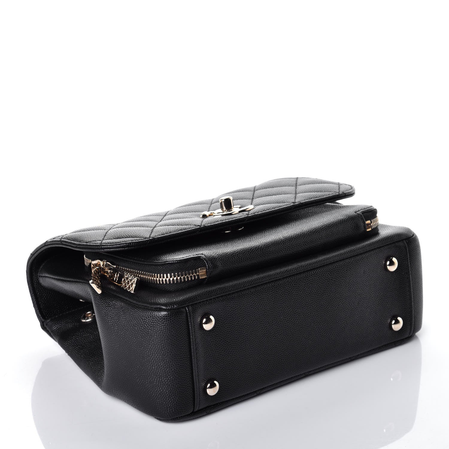 Chanel Caviar Quilted Medium Business Affinity Flap Black 5 of 10