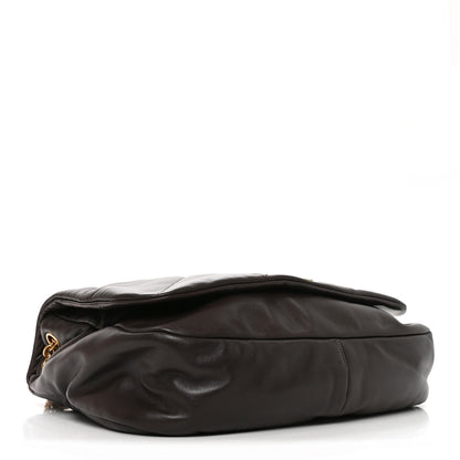Saint Laurent Lambskin Matelasse Monogram Large Jamie 4.3 Dark Sweet Chocolate 4 of 10