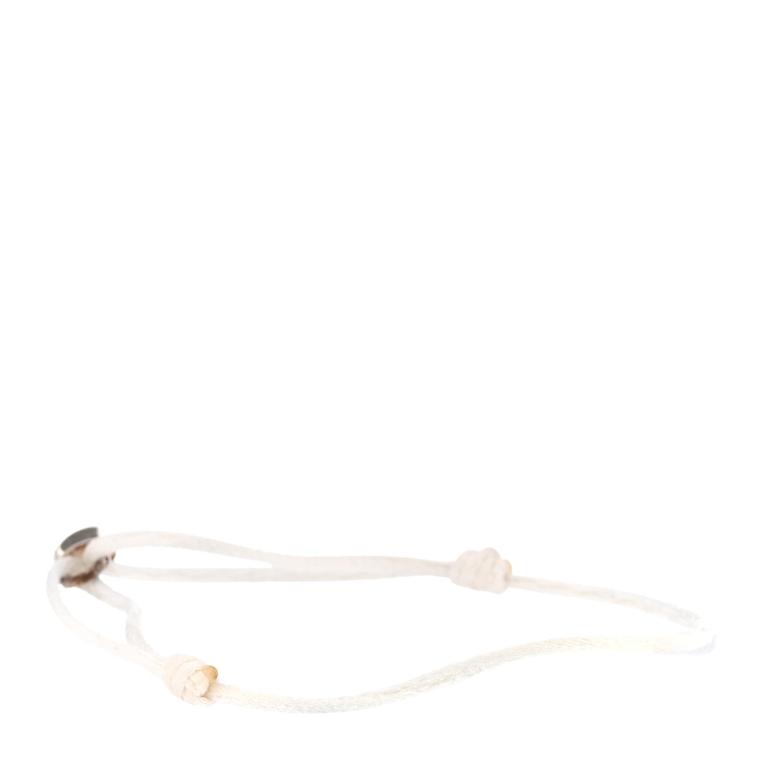 Louis Vuitton X UNICEF Sterling Silver Lockit Bracelet White 3 of 5