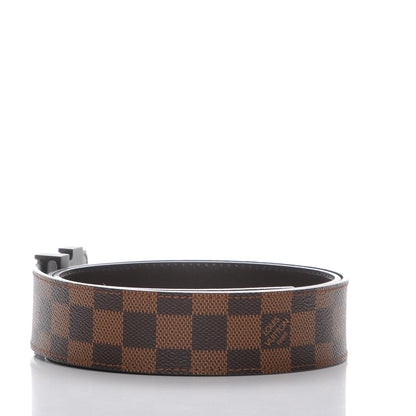 Louis Vuitton Damier Ebene 40mm LV Initiales Belt 95 38 3 of 10