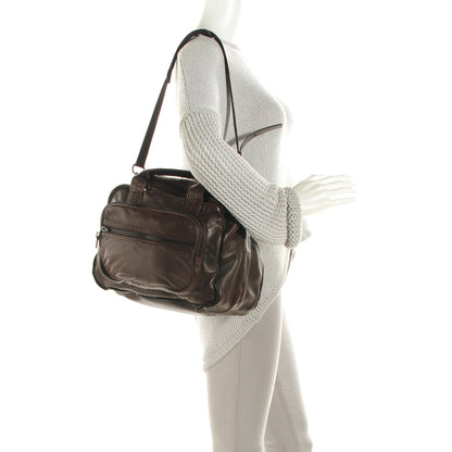 Alexander Wang Lambskin Eugene Satchel Brown 2 of 15
