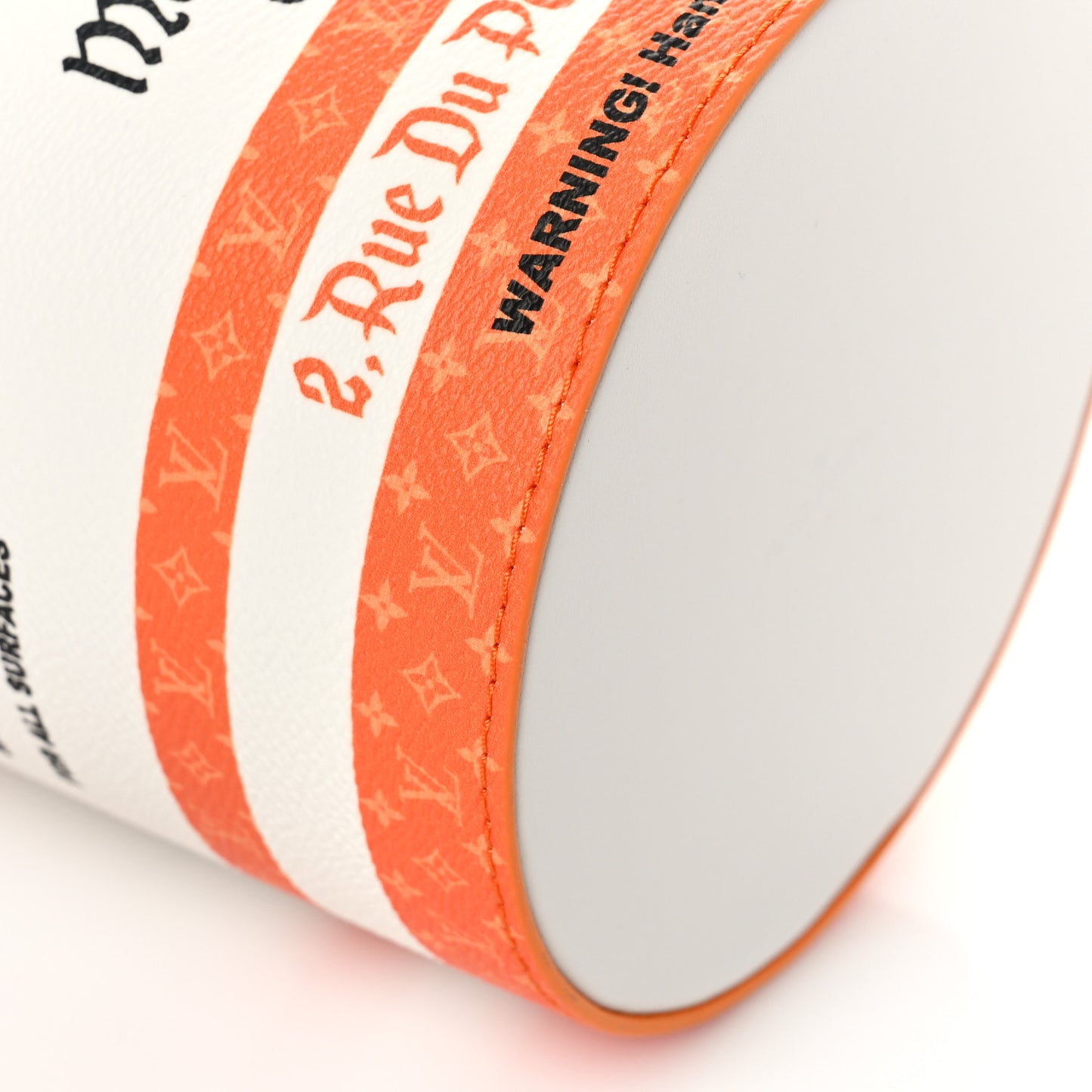 Monogram LV Paint Can Orange