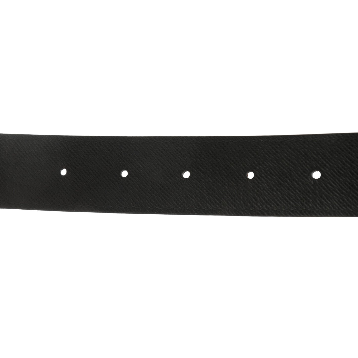 Calfskin Monogram 30mm LV Initiales Reversible Belt 85 34 Black
