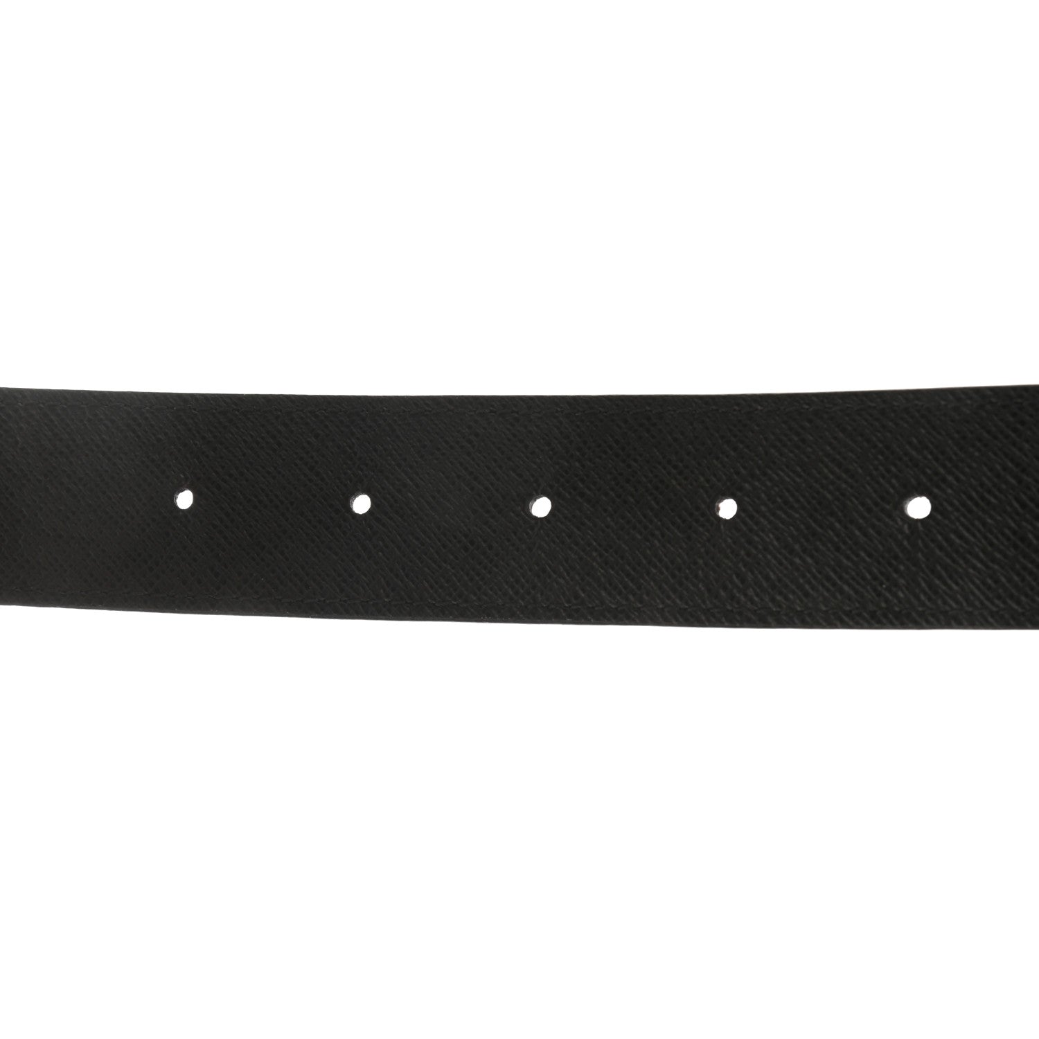 Louis Vuitton Calfskin Monogram 30mm LV Initiales Reversible Belt 85 34 Black 4 of 7