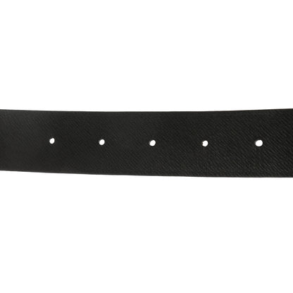 Louis Vuitton Calfskin Monogram 30mm LV Initiales Reversible Belt 85 34 Black 4 of 7