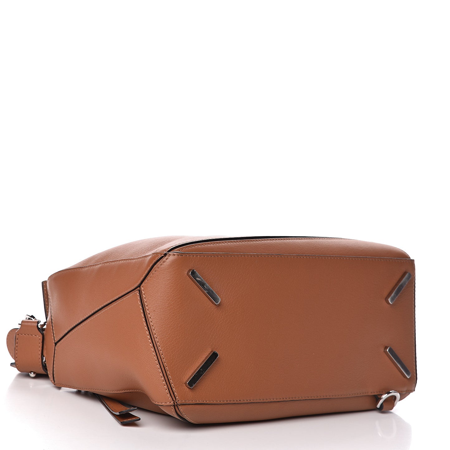 Calfskin Medium Puzzle Bag Tan
