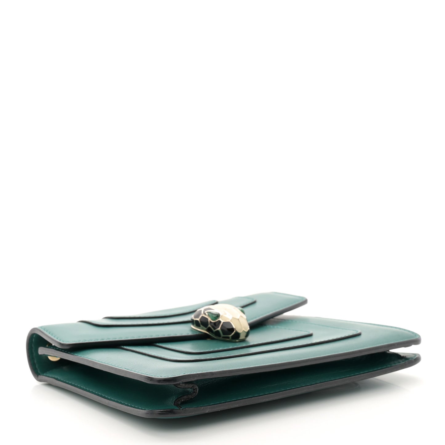 Calfskin Serpenti Forever Crossbody Bag Emerald Green