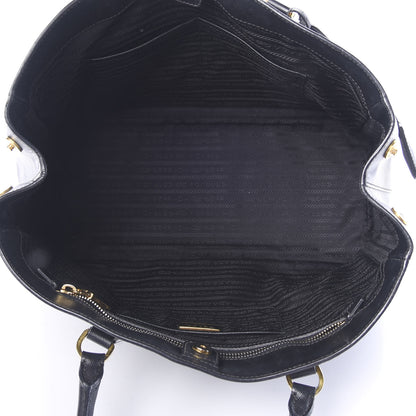 Prada Saffiano Lux Medium Tote Black 4 of 18