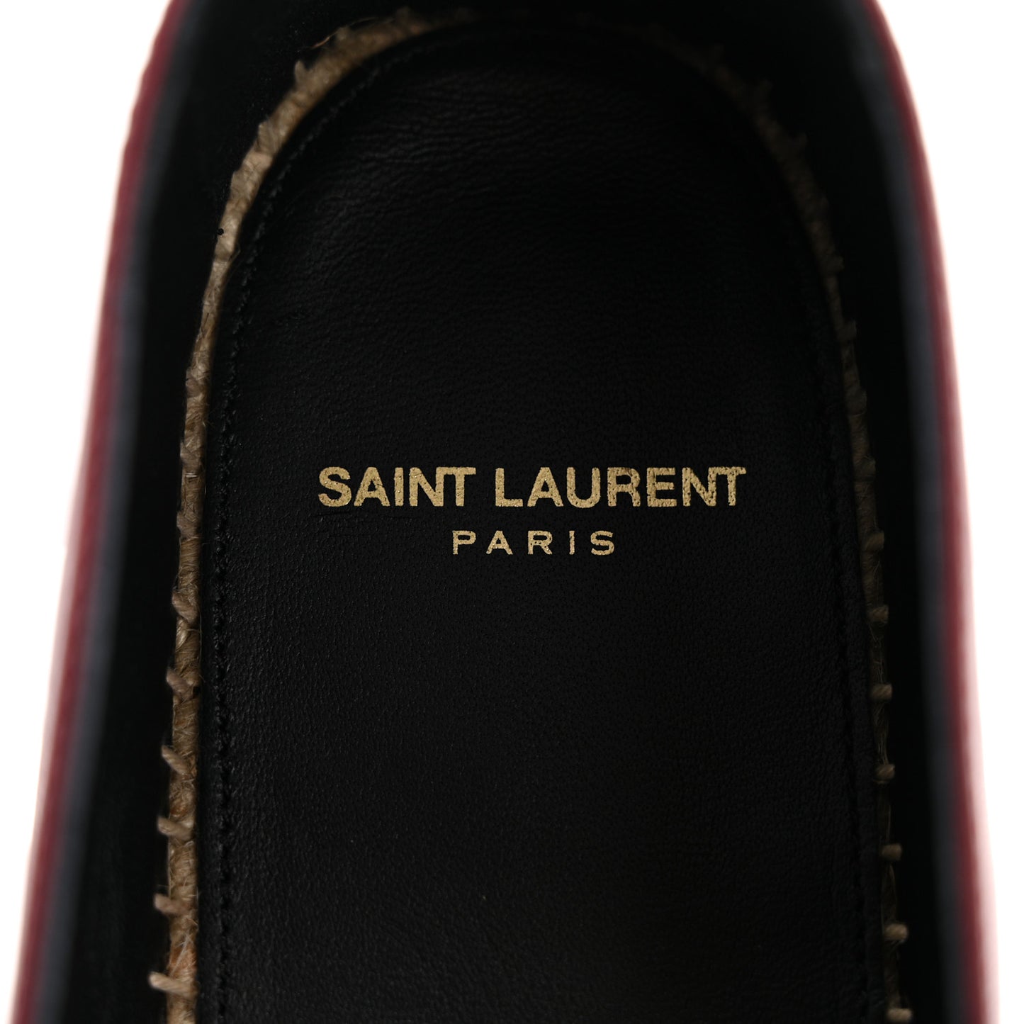 Calfskin Monogram Espadrilles 39 Light Burgundy