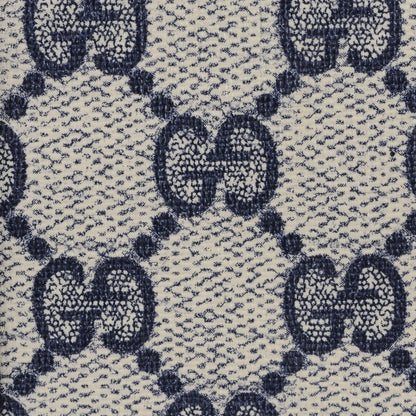 Gucci Monogram Horsebit Web Wallet Navy 6 of 7