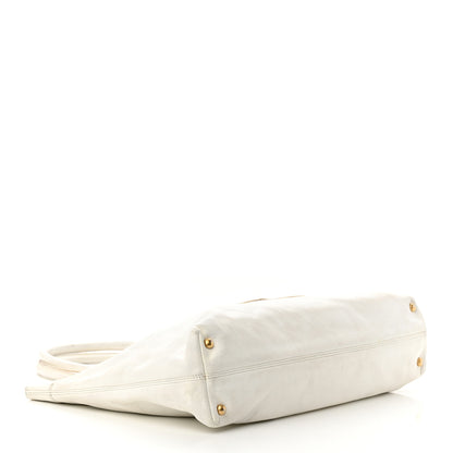 Chanel Caviar CC Timeless Tote White 4 of 23