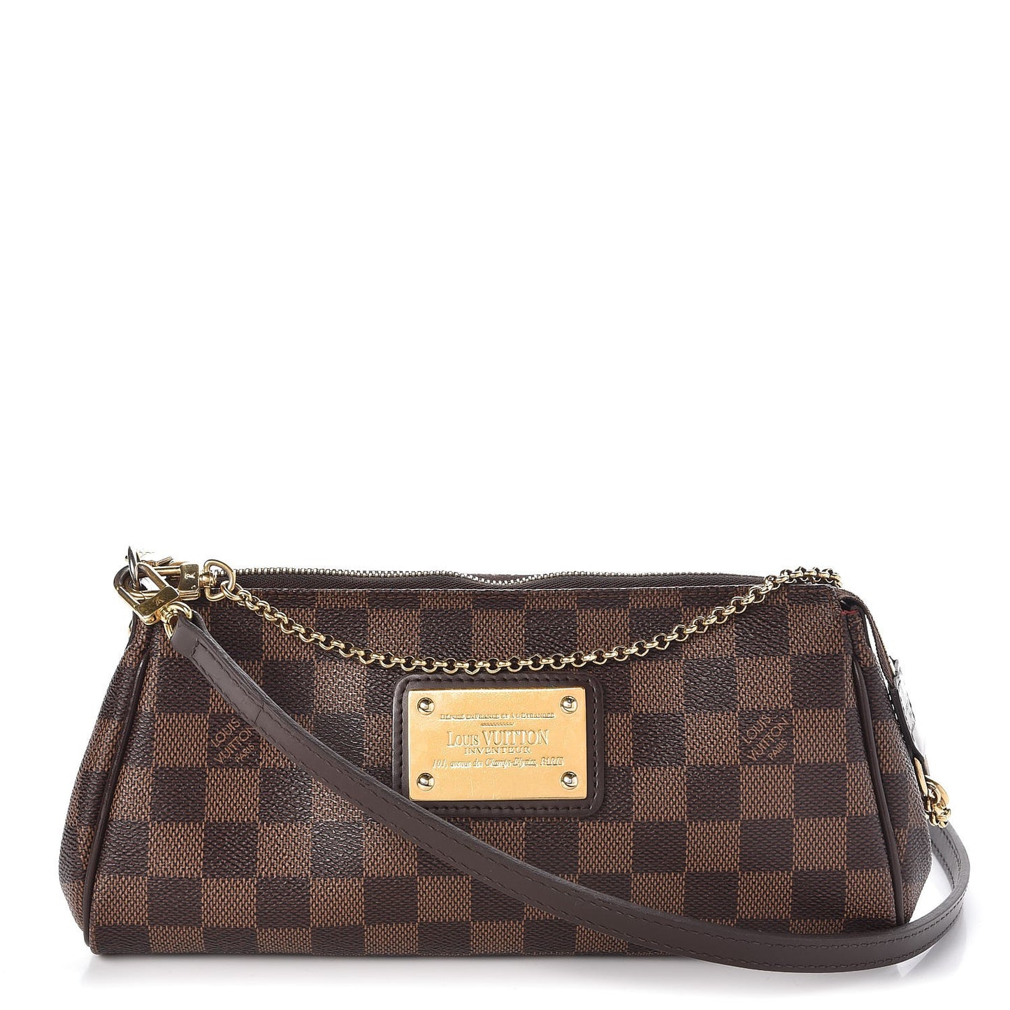 Damier Ebene Eva Clutch