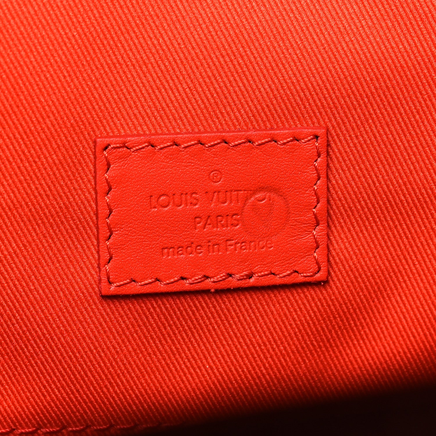 Louis Vuitton Epi Christopher Backpack MM Red 5 of 8