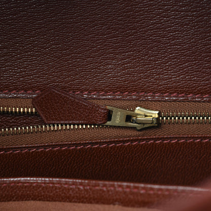 Hermes Shiny Porosus Crocodile Birkin 35 Etrusque 19 of 35