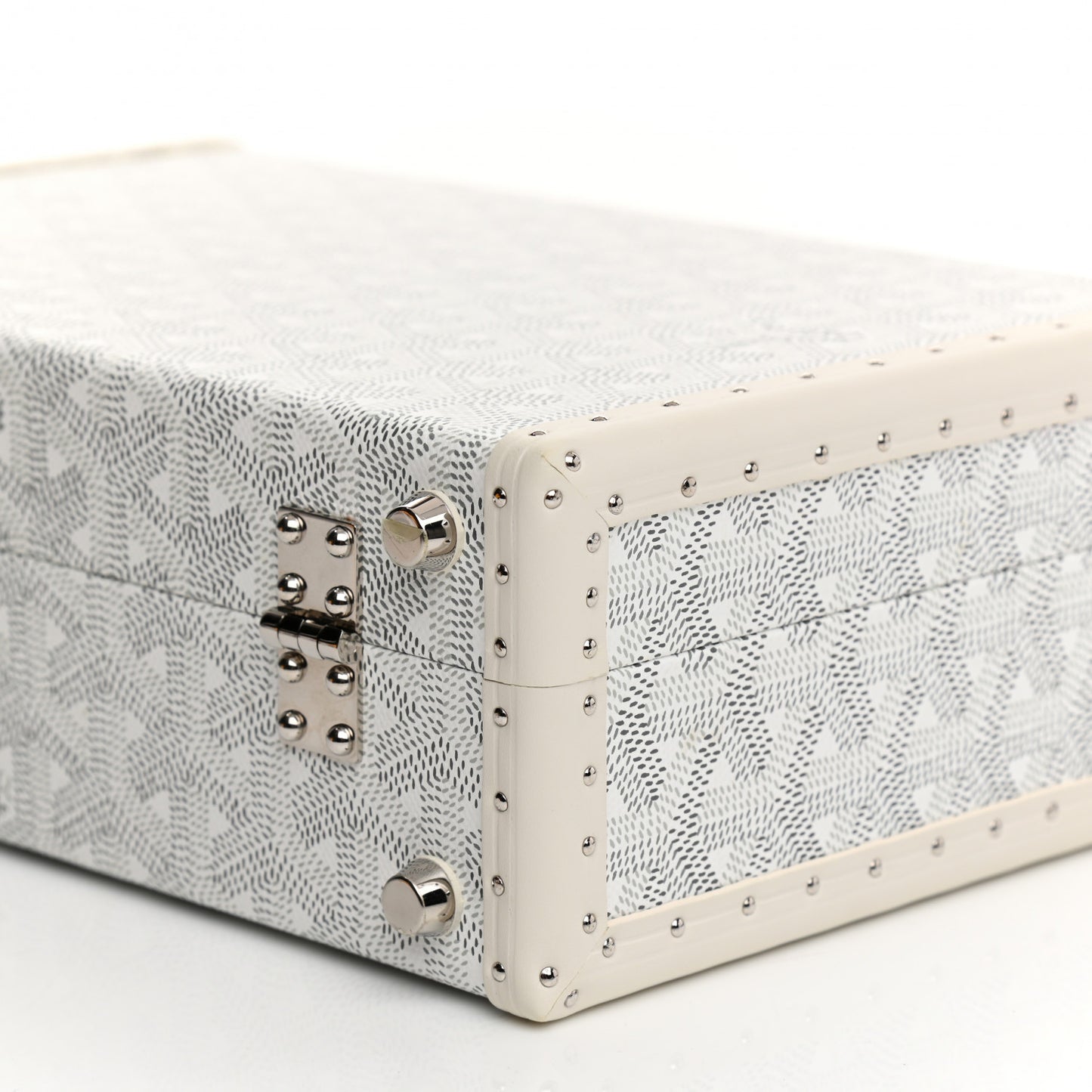 Goyardine Grand Hotel Trunk White