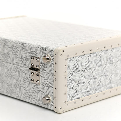 Goyard Goyardine Grand Hotel Trunk White 11 of 11