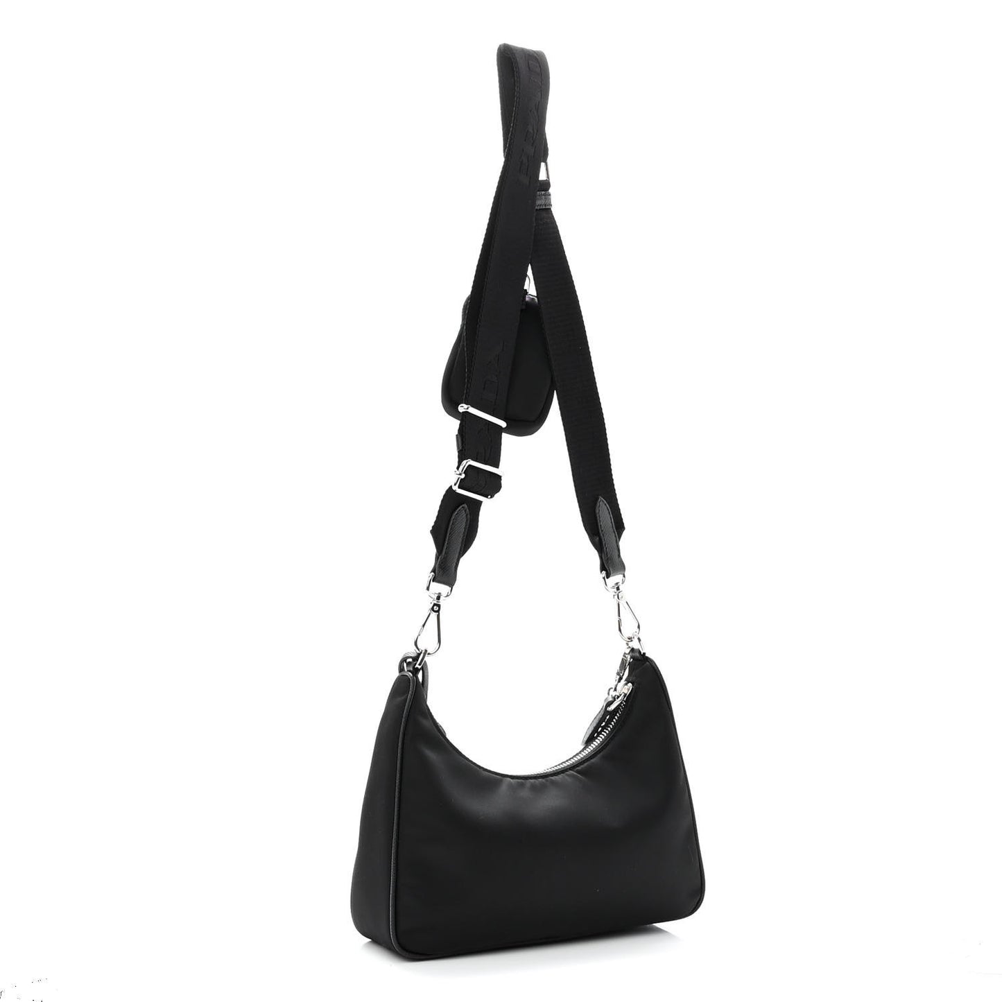 Nylon Re-Edition 2005 Shoulder Bag Black