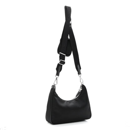 Prada Nylon Re-Edition 2005 Shoulder Bag Black 3 of 9