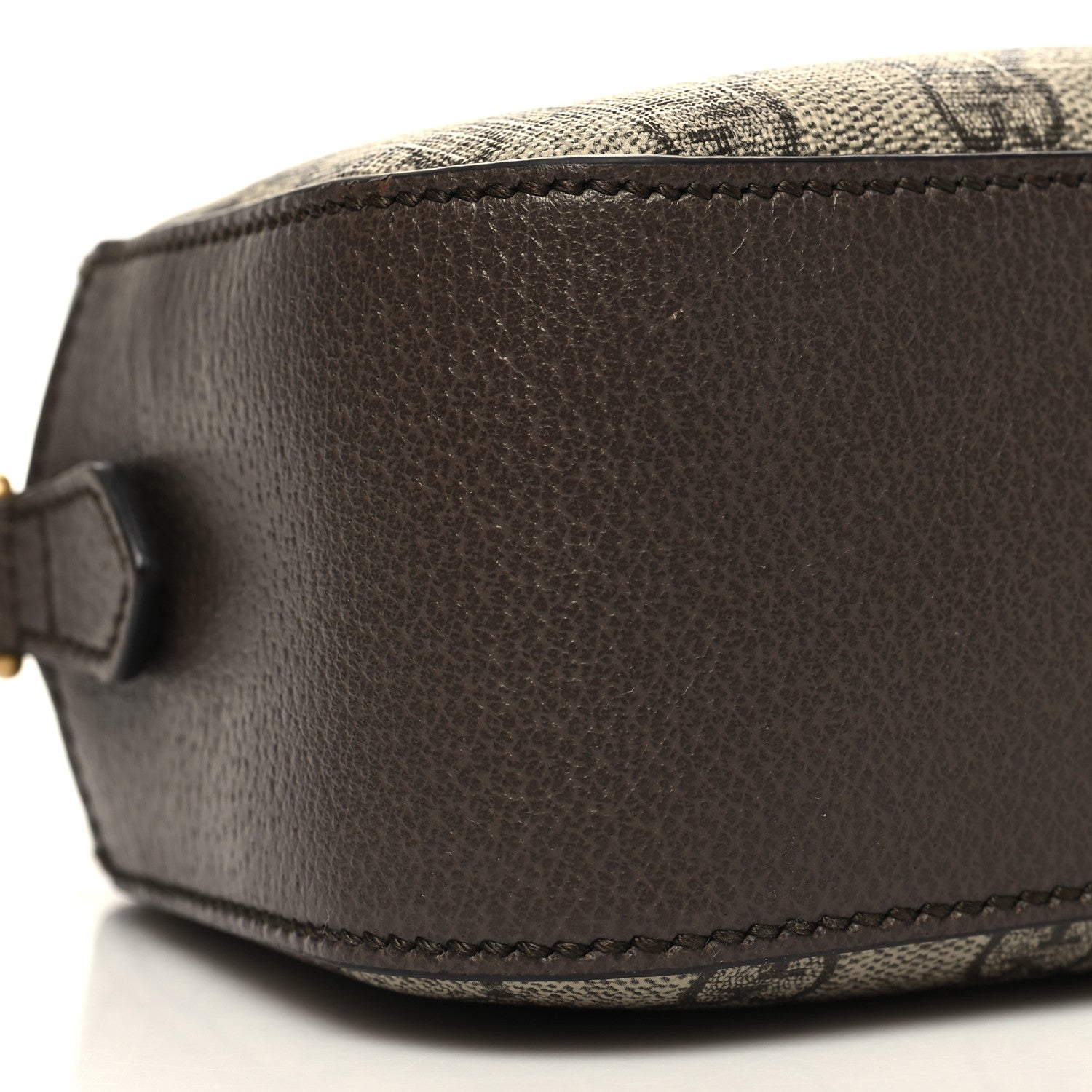 Gucci GG Supreme Monogram Web Neo Vintage Shoulder Bag Beige New Acero Crop 9 of 10