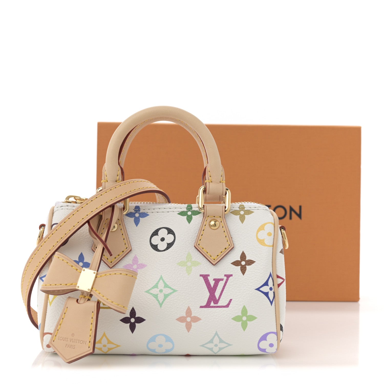 Louis Vuitton LV X TM Monogram Multicolor Nano Speedy White 18 of 19
