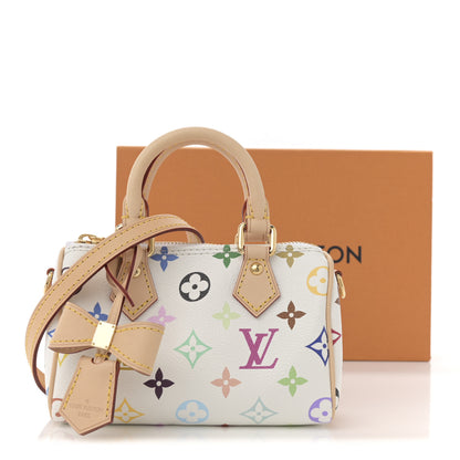 Louis Vuitton LV X TM Monogram Multicolor Nano Speedy White 18 of 19