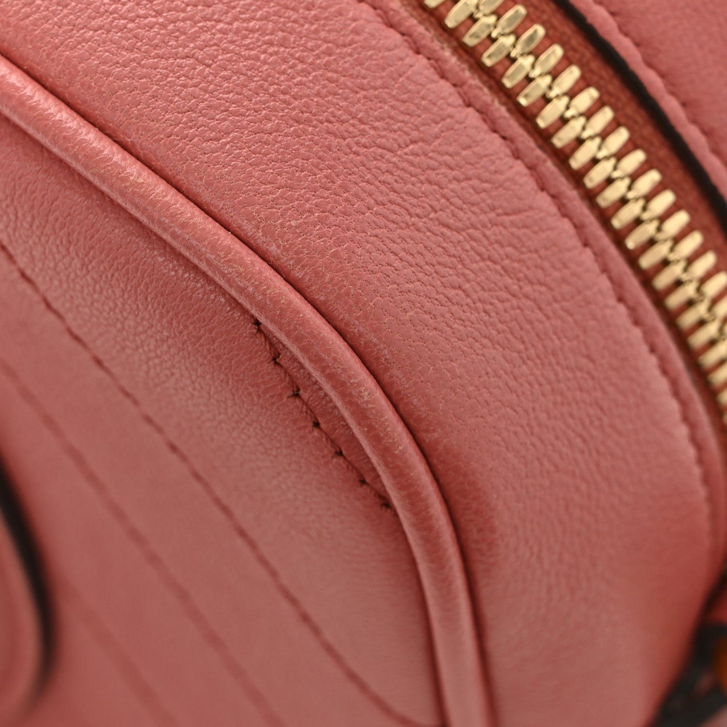 Sakai Be Green Calfskin Diagonal Stitched Small Blondie Shoulder Bag Gorgeus Grace