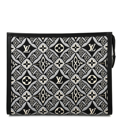 Louis Vuitton Jacquard Since 1854 Toiletry Pouch 26 Gray 1 of 7