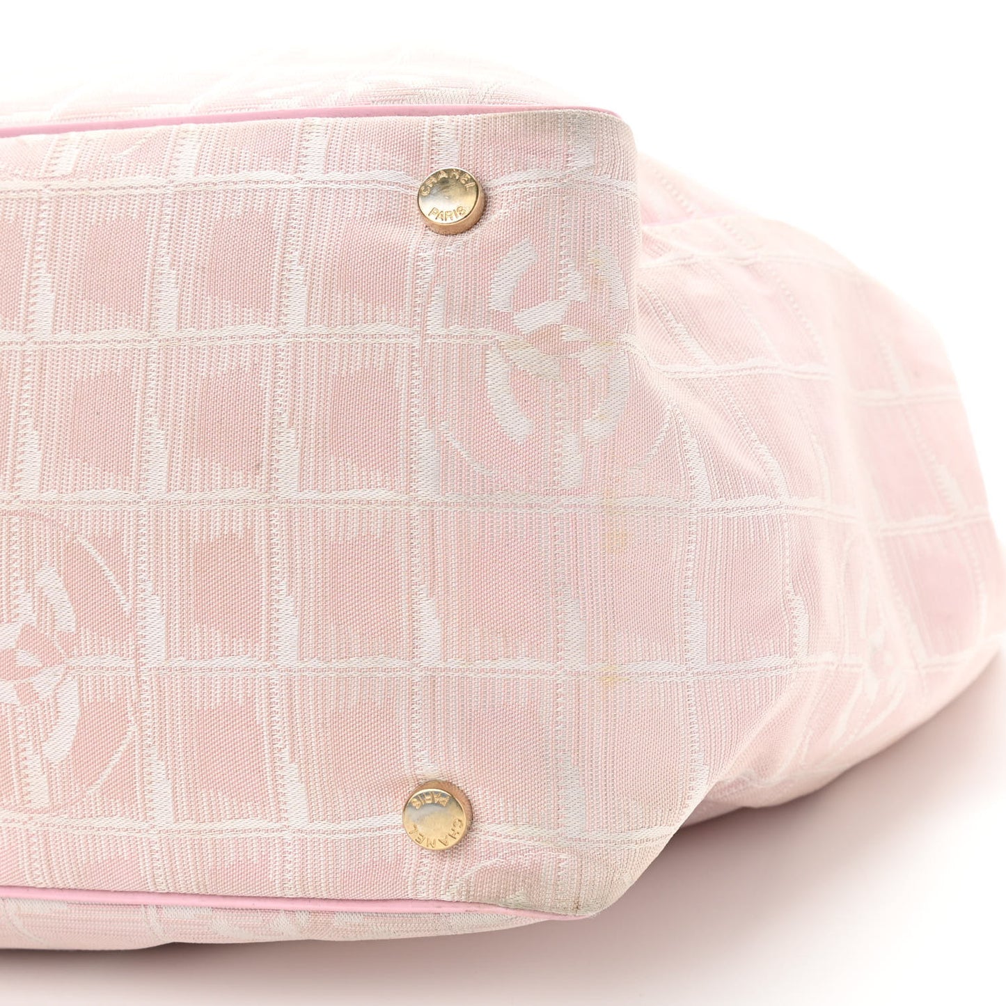 Nylon Medium Travel Tote Pink