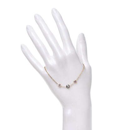 Cartier 18K Pink Gold Diamond Pink Sapphire D'Amour Bracelet 2 of 6