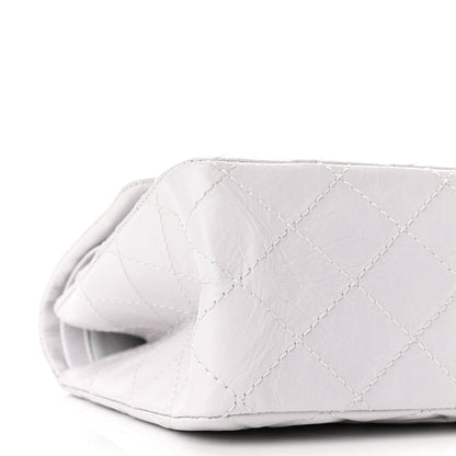 Chanel Aged Calfskin Quilted 2.55 Reissue 226 Flap White 8 of 12