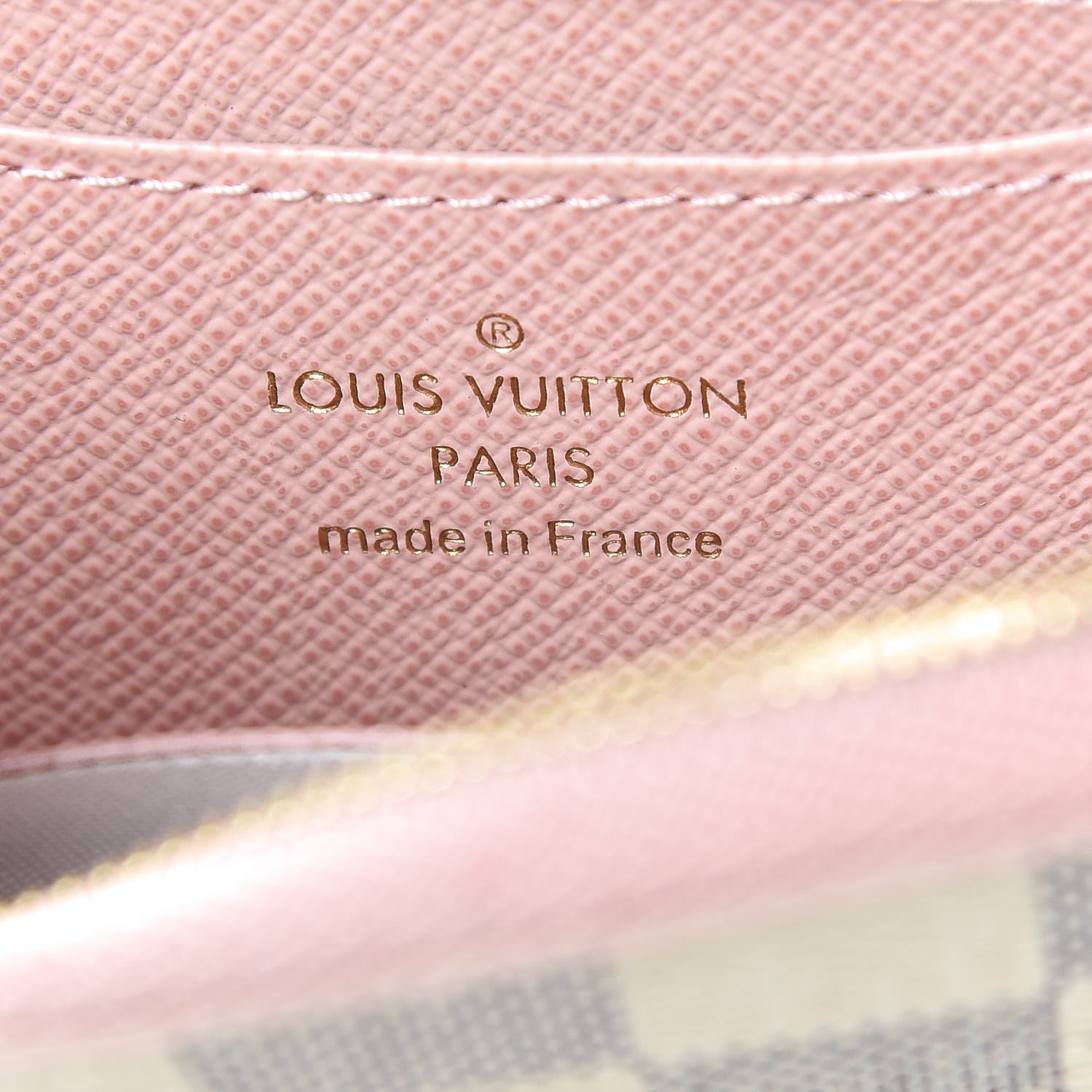 Louis Vuitton Damier Azur Zippy Coin Purse Rose Ballerine 6 of 6