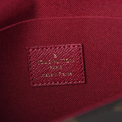 Louis Vuitton Monogram Pochette Felicie Chain Wallet Fuchsia 6 of 10