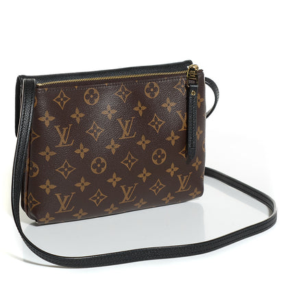 Louis Vuitton Monogram Twinset Clutch Black 3 of 9