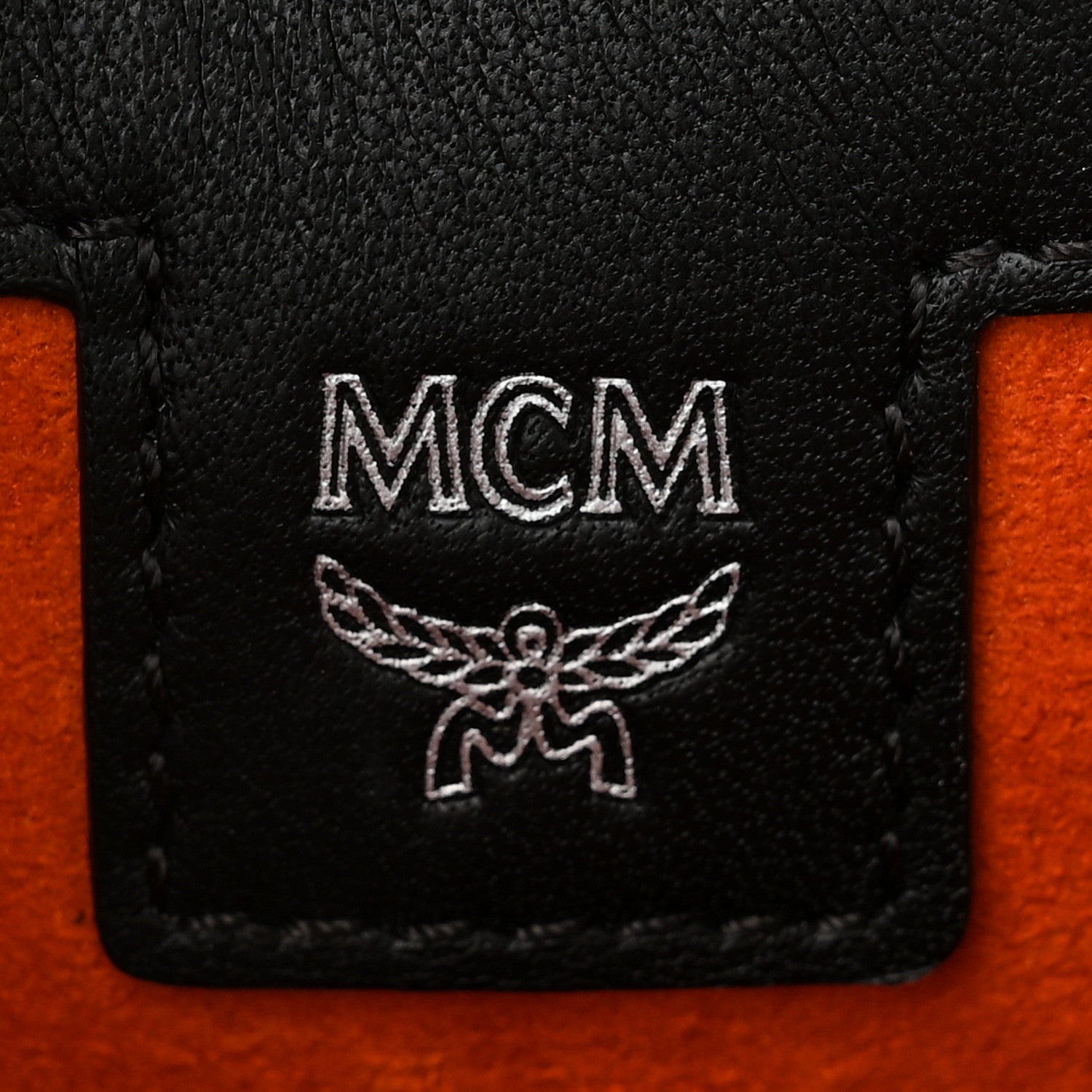 MCM Visetos Mini Patricia Crossbody Pouch Black 6 of 9