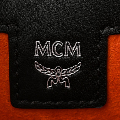 MCM Visetos Mini Patricia Crossbody Pouch Black 6 of 9