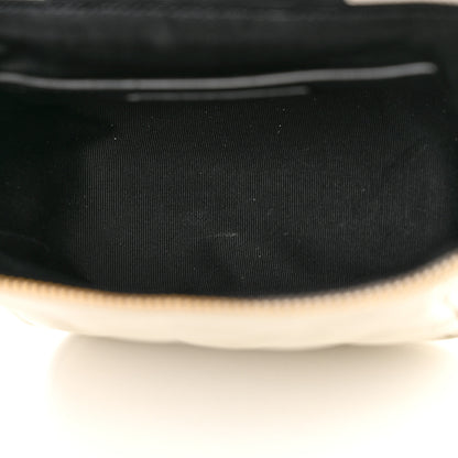 Saint Laurent Grain de Poudre Quilted 80's Vanity Bag Crema Soft 5 of 10