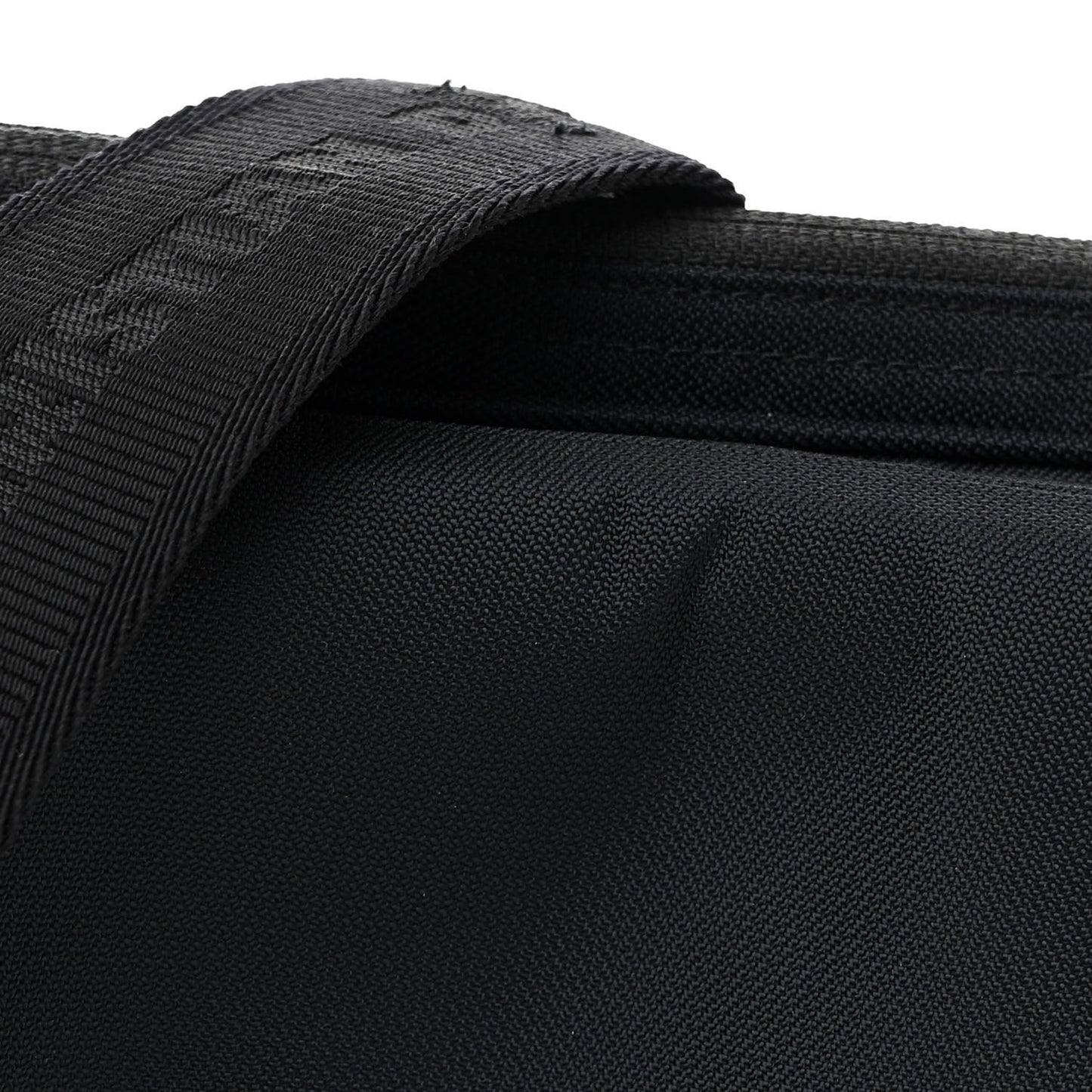 X MYSTERY RANCH Cordura Nylon Calfskin Saddle Messenger Bag Black