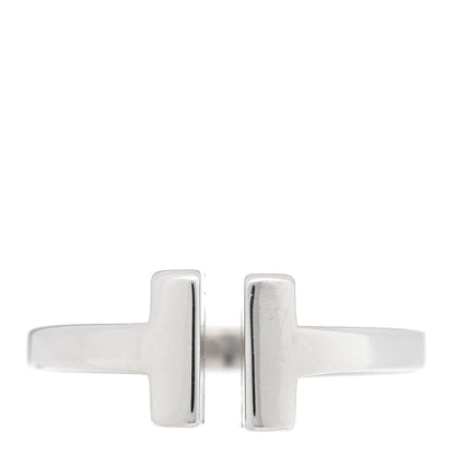 Tiffany Sterling Silver T Square Ring 46 3.75 1 of 4