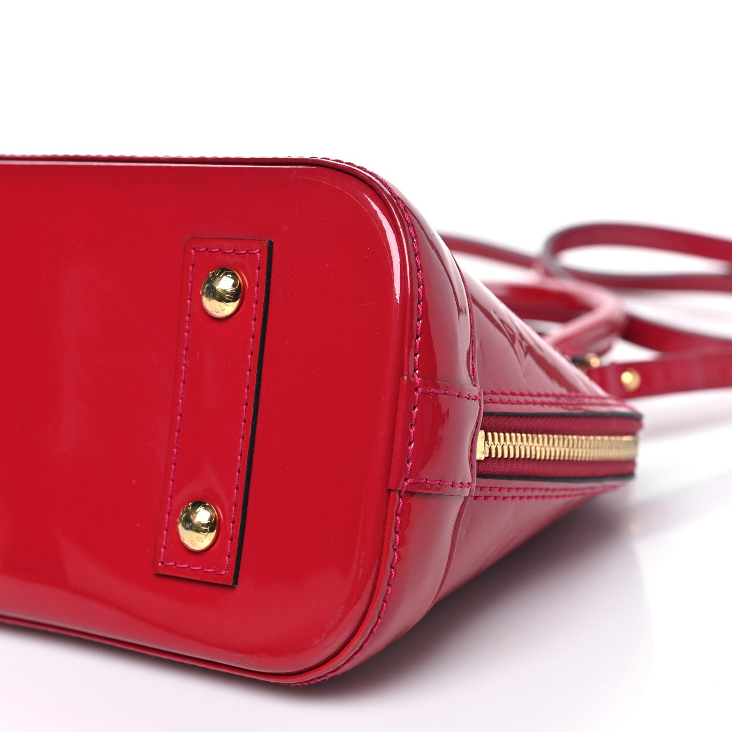 Louis Vuitton Vernis Alma BB Rose Indien 9 of 9