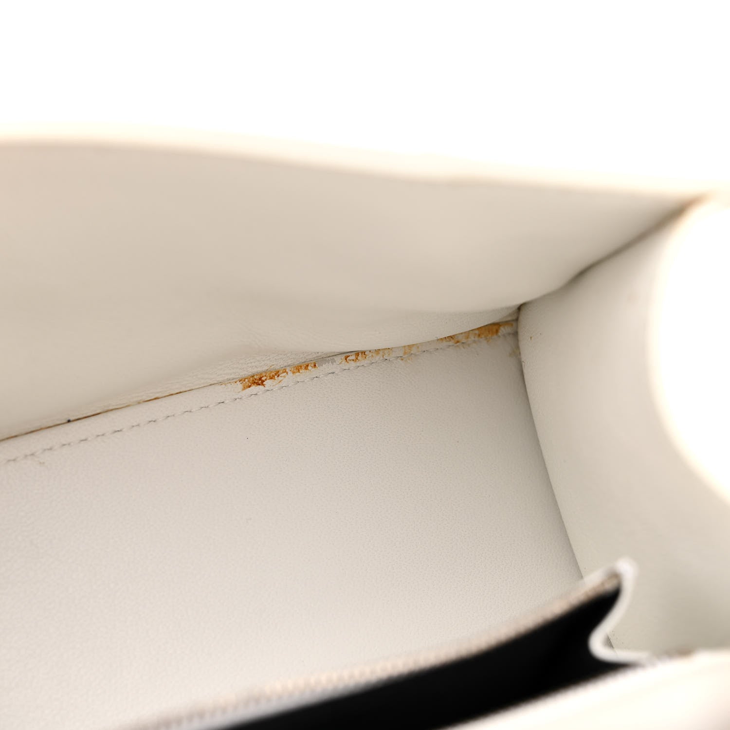 Balenciaga Grained Calfskin Small Hourglass Top Handle Bag White 11 of 15