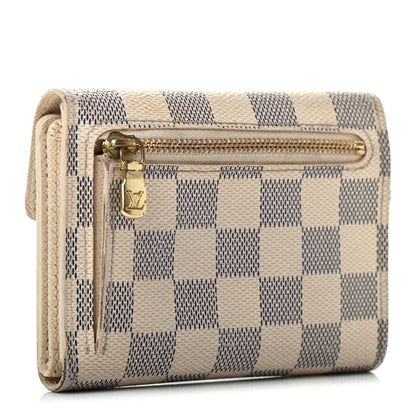 Louis Vuitton Damier Azur Koala Wallet 3 of 11