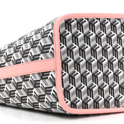 MCM Visetos Medium Liz Reversible Shopper Tote Pink 15 of 15