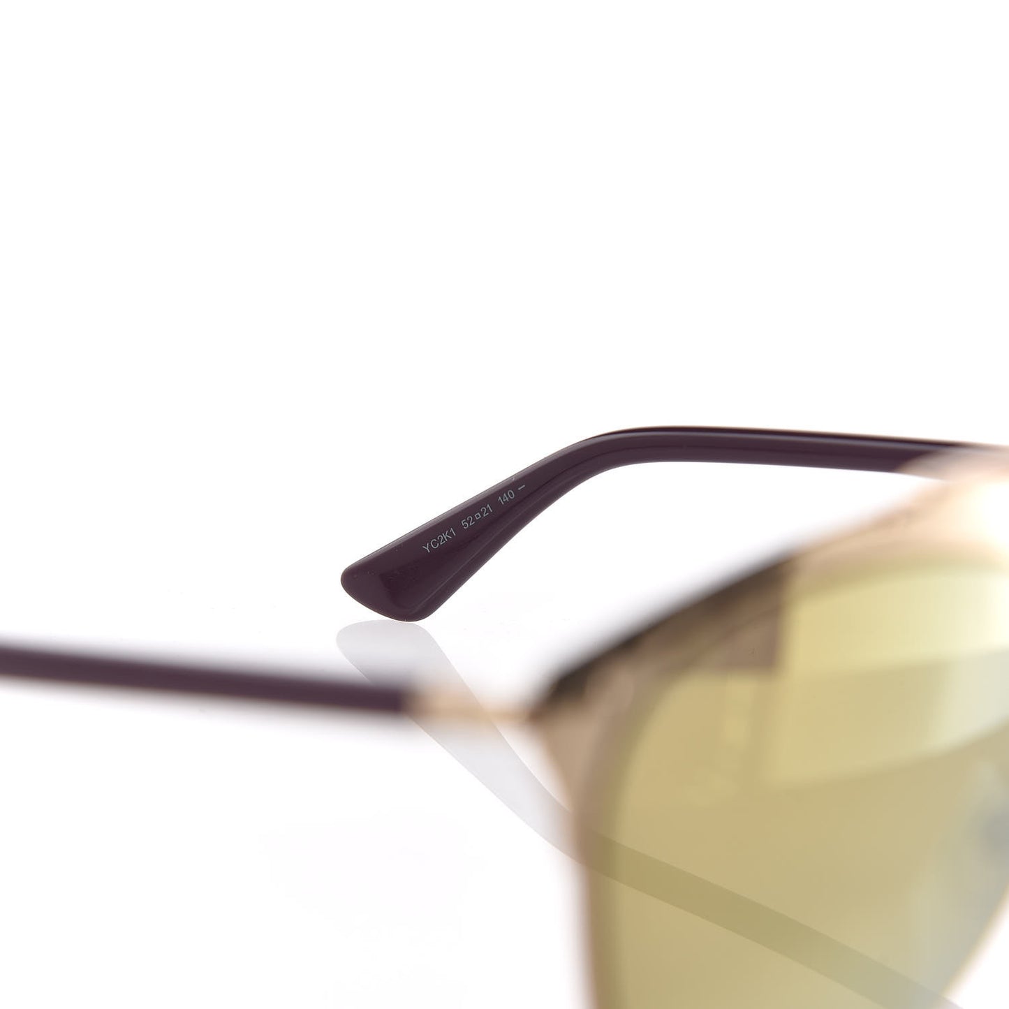 Reflected Sunglasses Gold